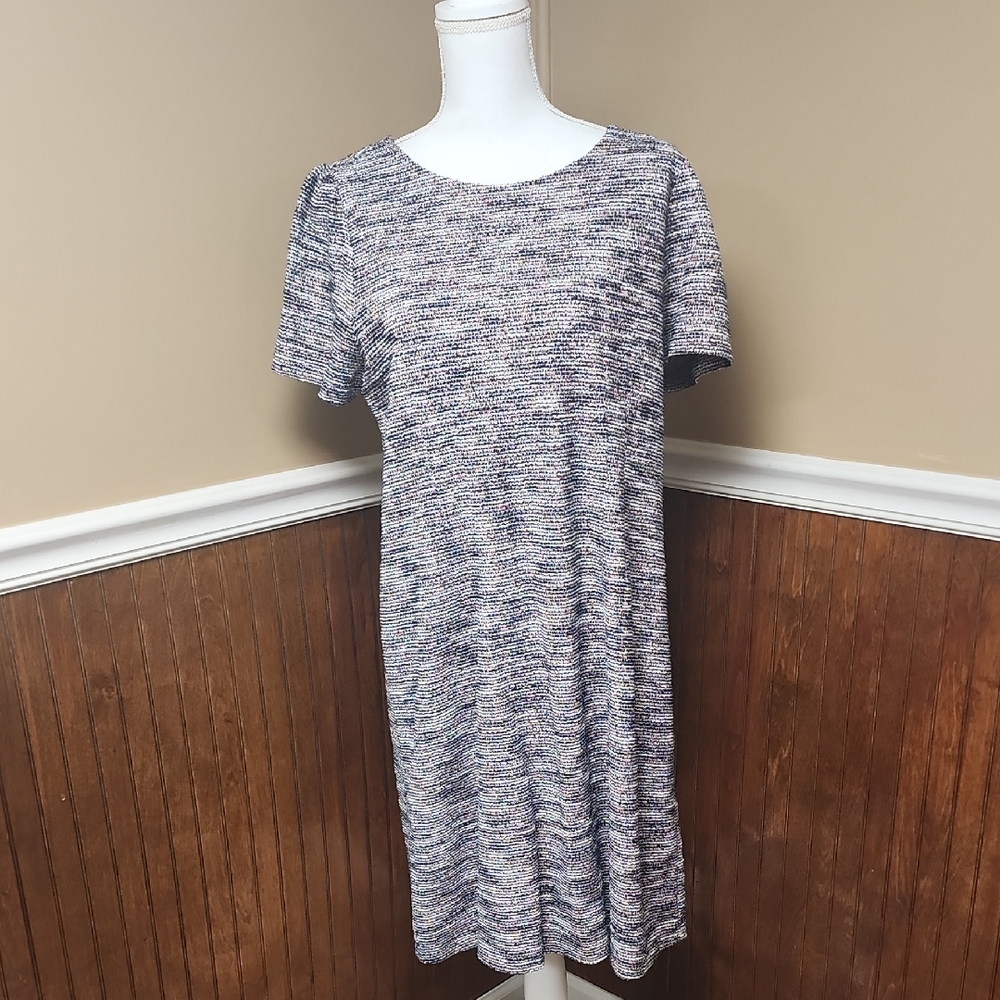 NWOT; LOFT Multicolor Knit Dress